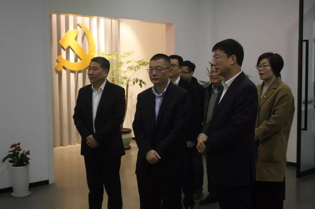 瑞安市委副書記、代市長秦肖來訪通力